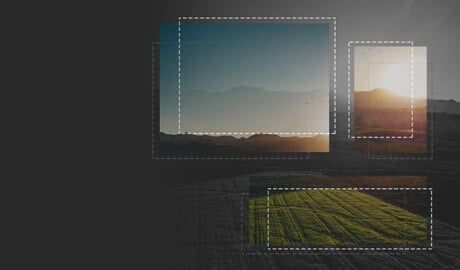 Aerial image stitching