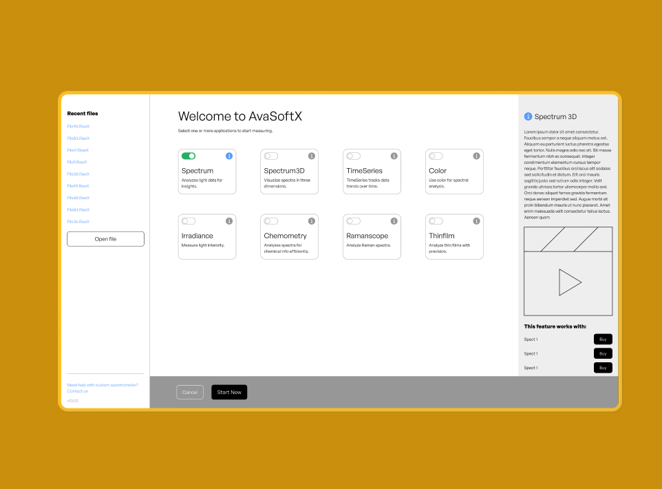 Workshop Wireframe Iterations