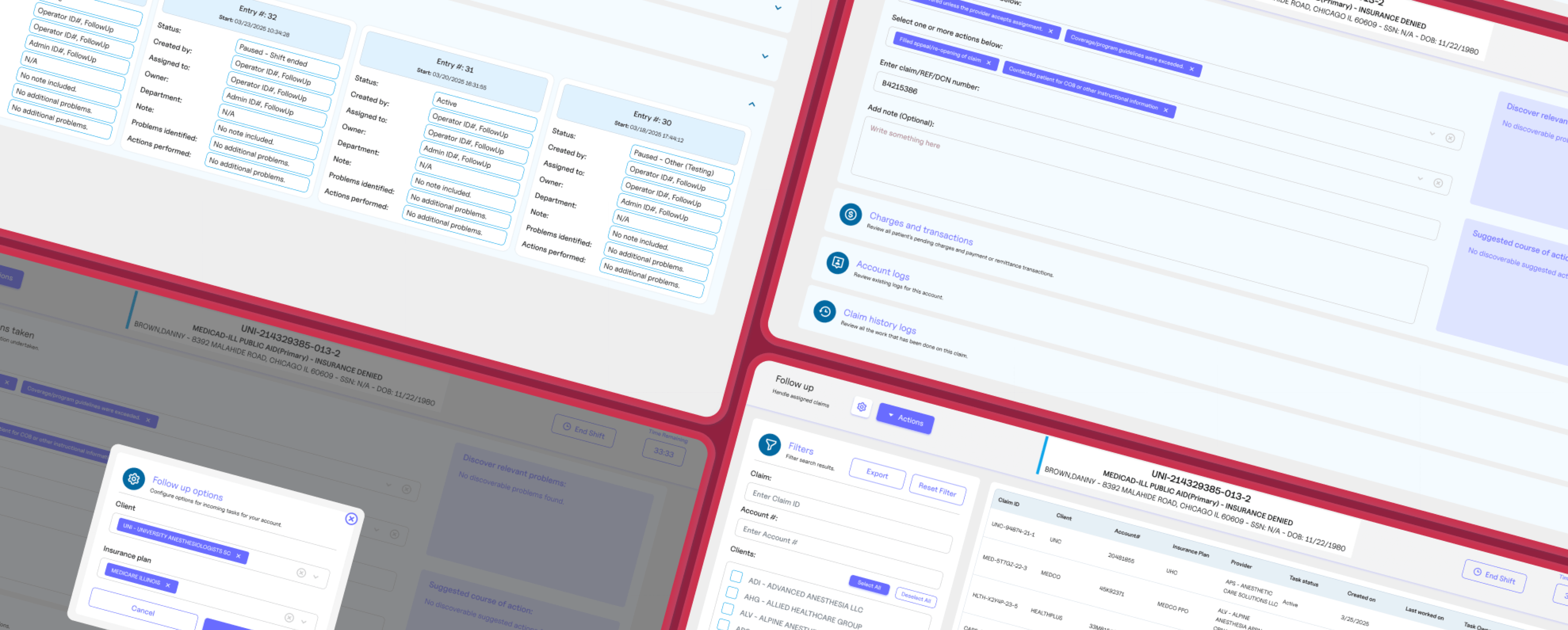 Medical Billing and Insurance Claims Follow-Up