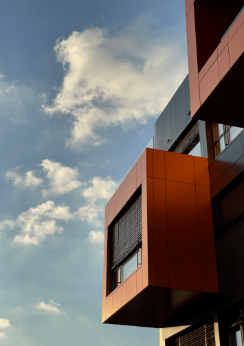 Mono building - exterior design